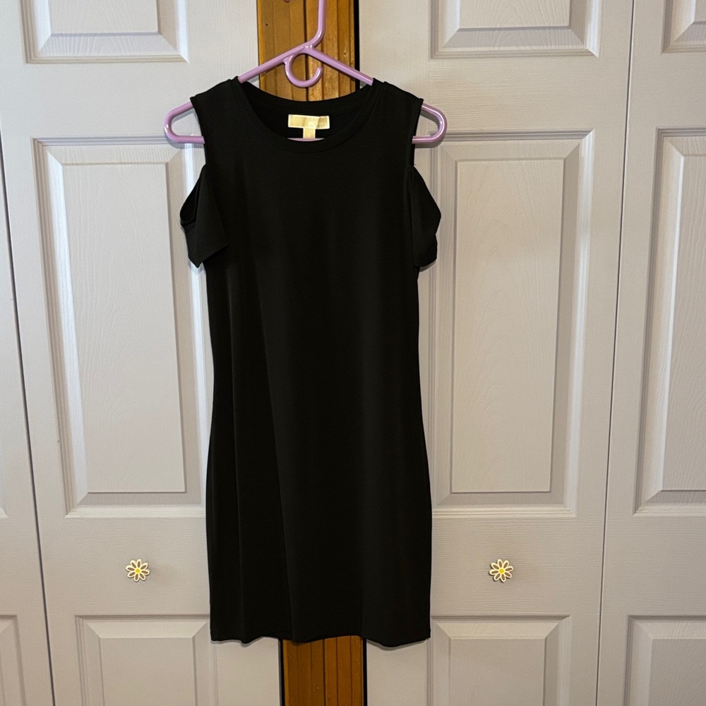 MICHAEL Michael Kors cold shoulder dress